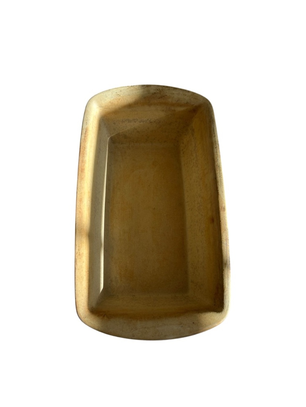 The Pampered Chef Family Heritage Collection tan stoneware loaf pan